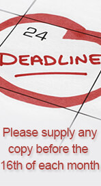 Copy Deadline